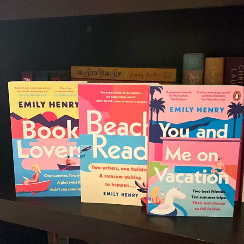 You and Me on Vacation, Beach Read, Book Lovers