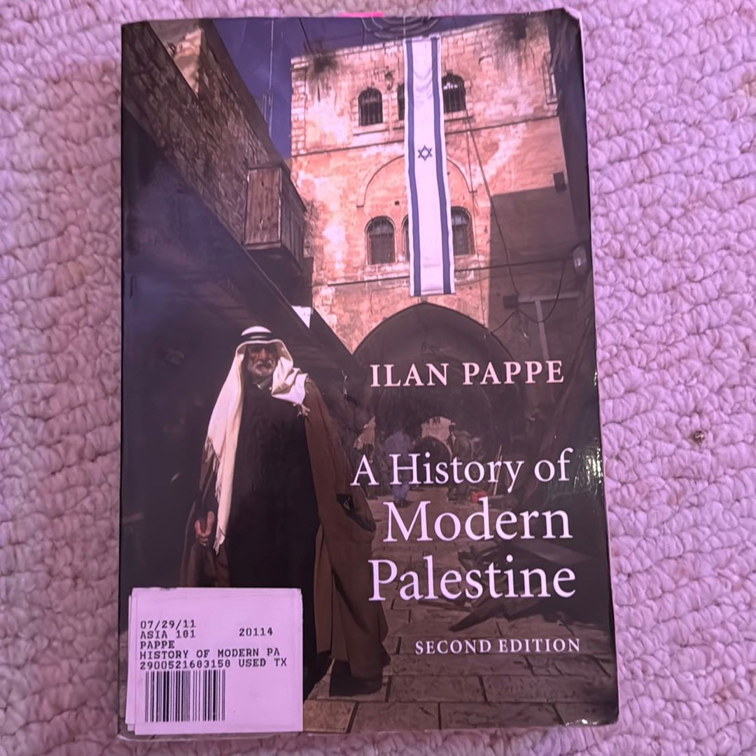 A History of Modern Palestine by Ilan Pappe