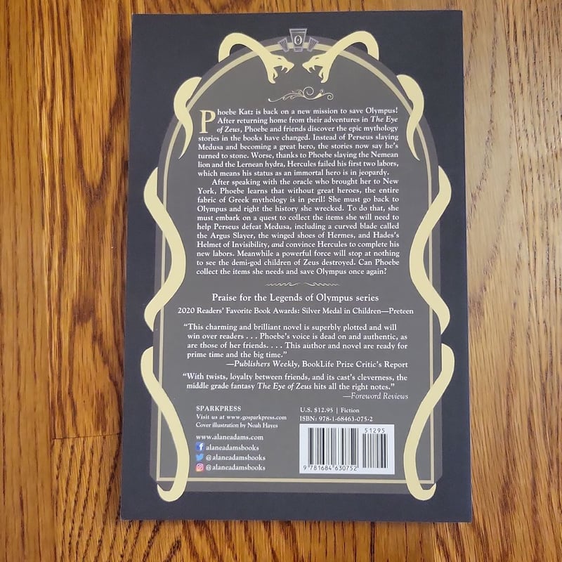 The Medusa Quest by Alane Adams, Paperback | Pangobooks