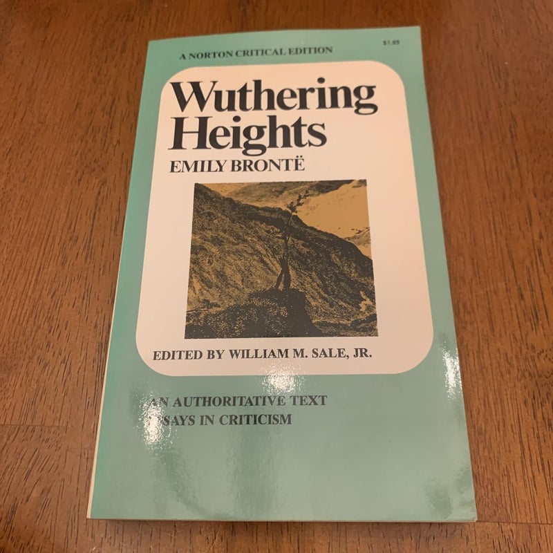 Wuthering Heights: A Norton Critical Edition 