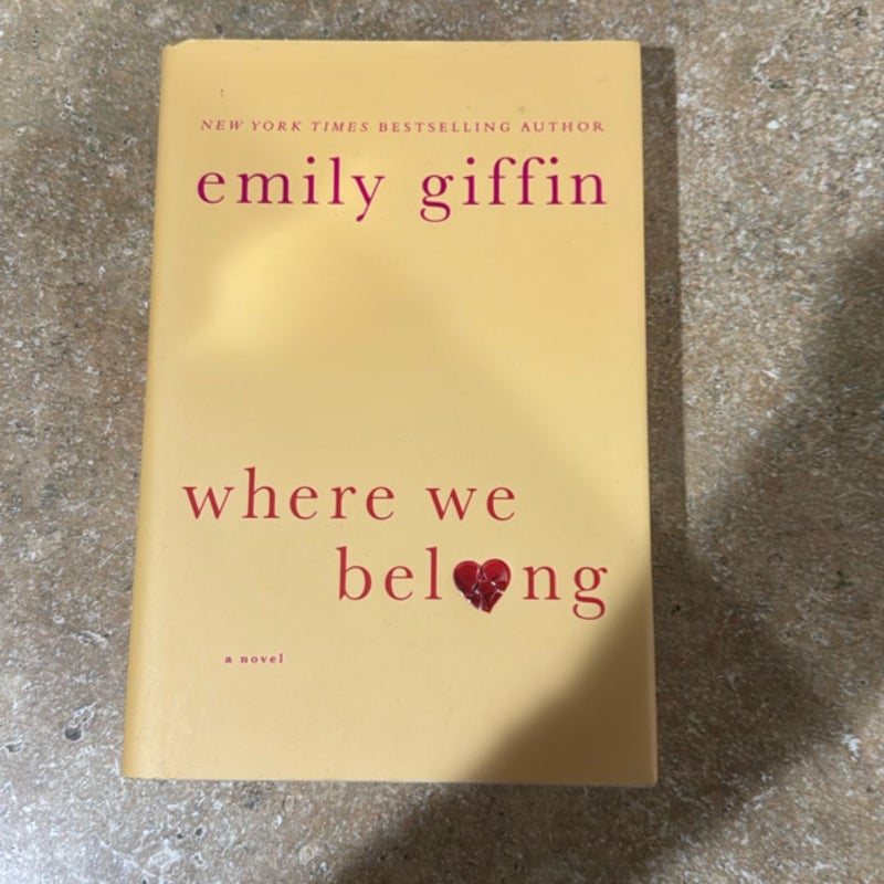 Where We Belong
