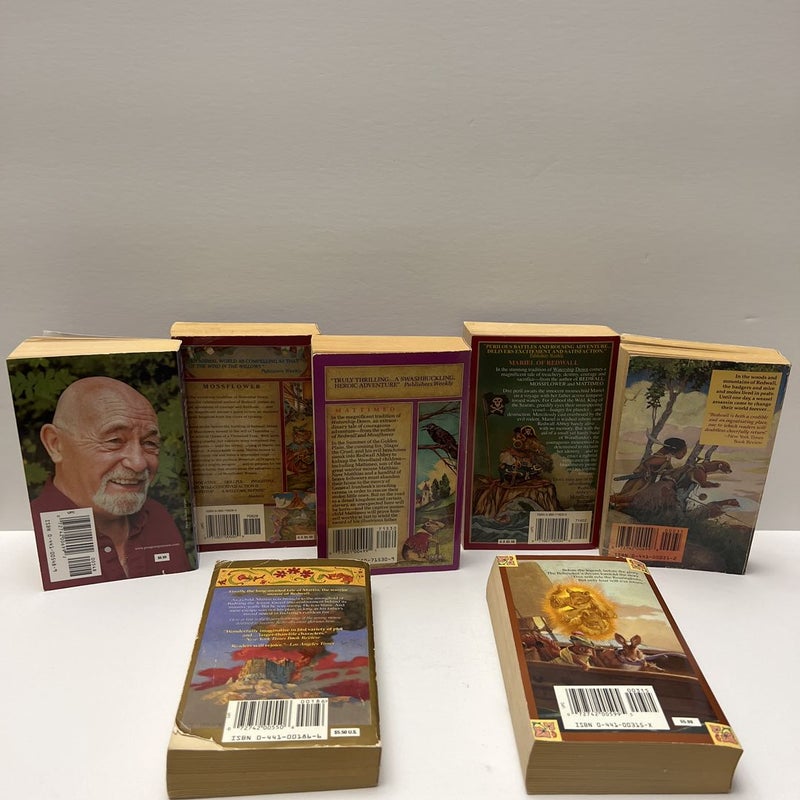 Redwall Series Bundle (Books 1-7): Redwall, Mossflower, Mattimeo, Mariel of Redwall, Salamandastron, Martin The Warrior, The Bellmaker 