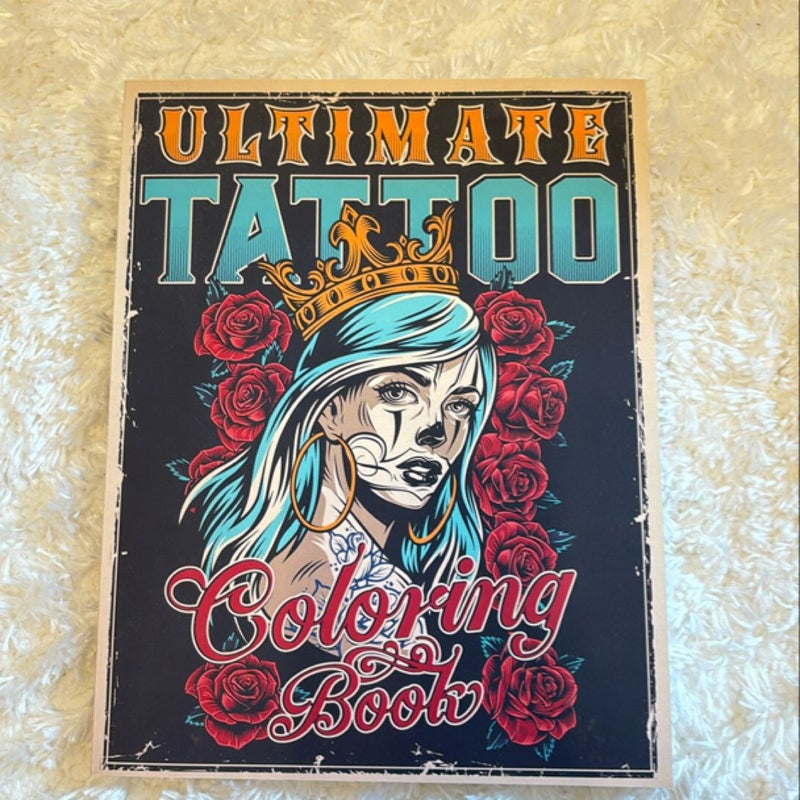 Ultimate Tattoo Coloring Book