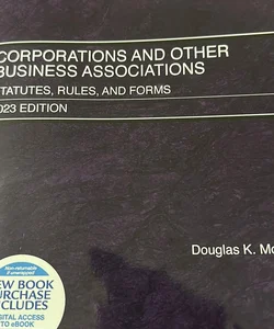 Corporations and Other Business Associations 