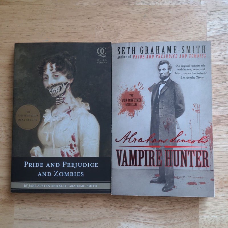 Seth Grahame-Smith Bundle: Pride and Prejudice and Zombies; Abraham Lincoln Vampire Hunter