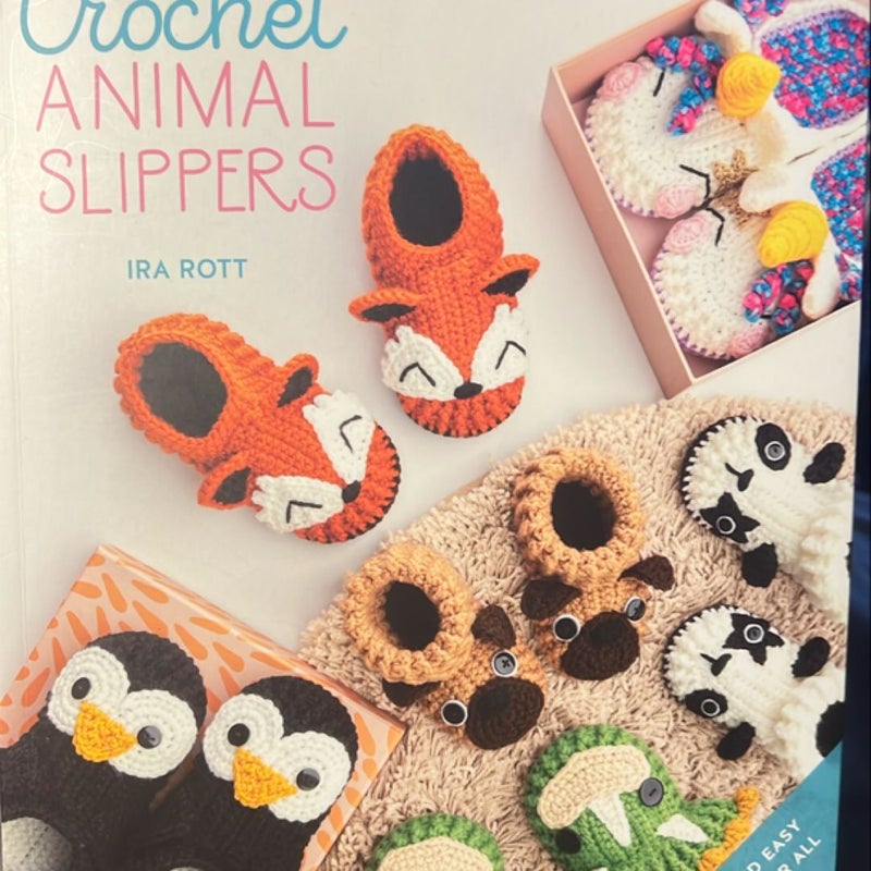 Crochet Animal Slippers