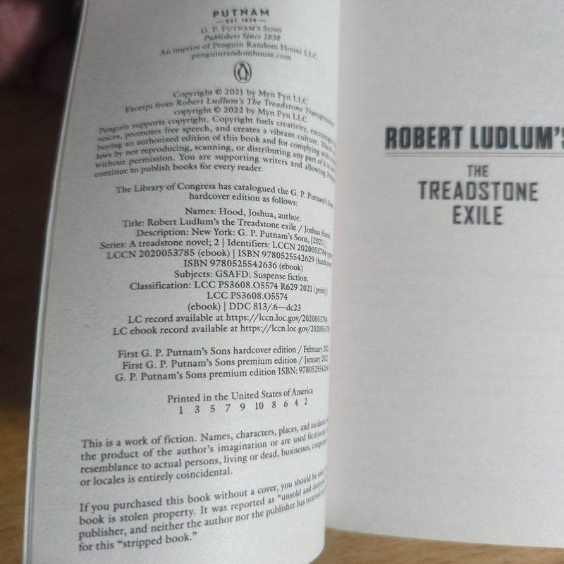 Robert Ludlum's the Treadstone Exile