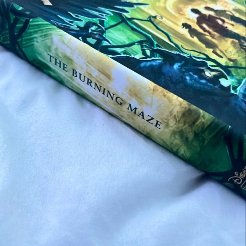 The Burning Maze (Trials of Apollo, the Book Three)