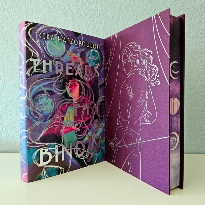 Fairyloot The Threads That Bind SIGNED by Kika Hatzopoulou Special Edition