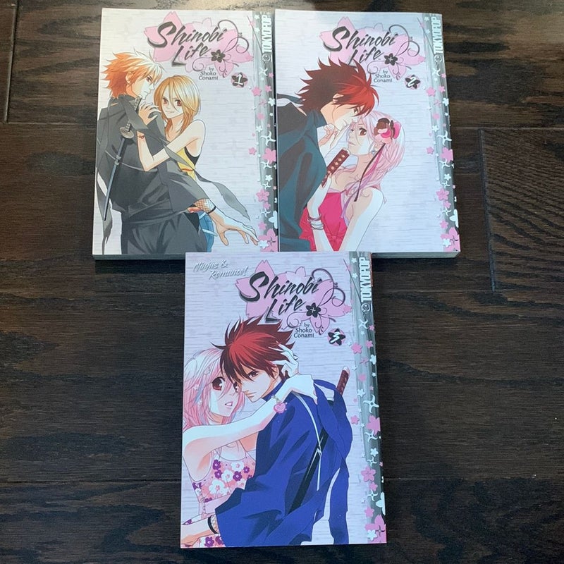Shinobi Life Manga Volume 1-3