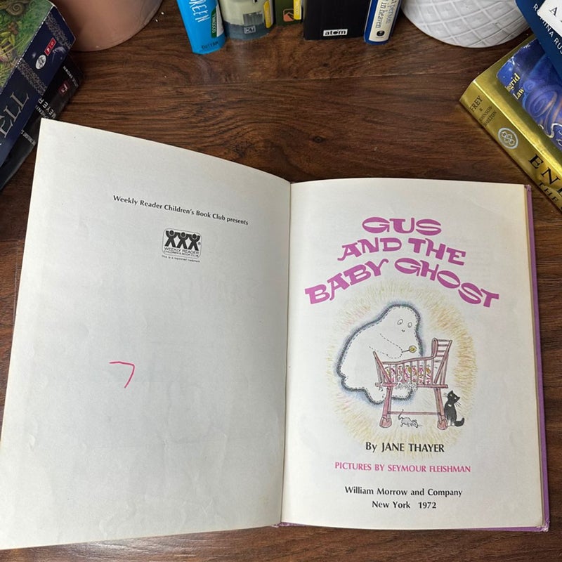 Gus and the Ghost Baby Book  