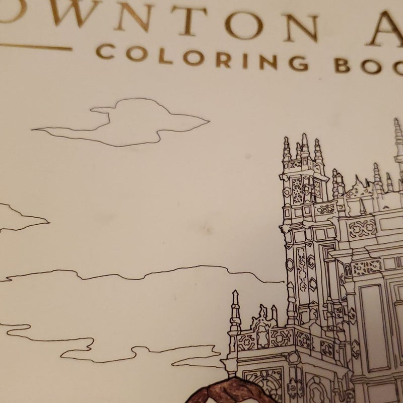 Downton Abbey: the Official Coloring Book 