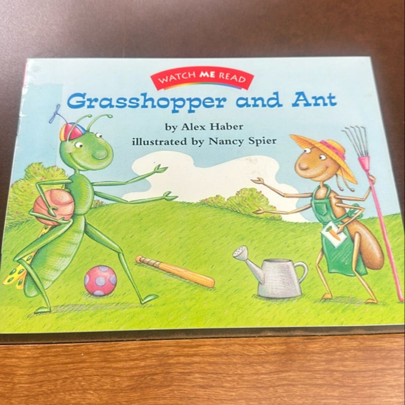 Watch Me Read: Grasshopper and Ant, Level 1. 3