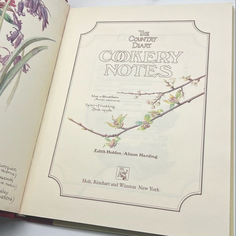 Cookery Notes