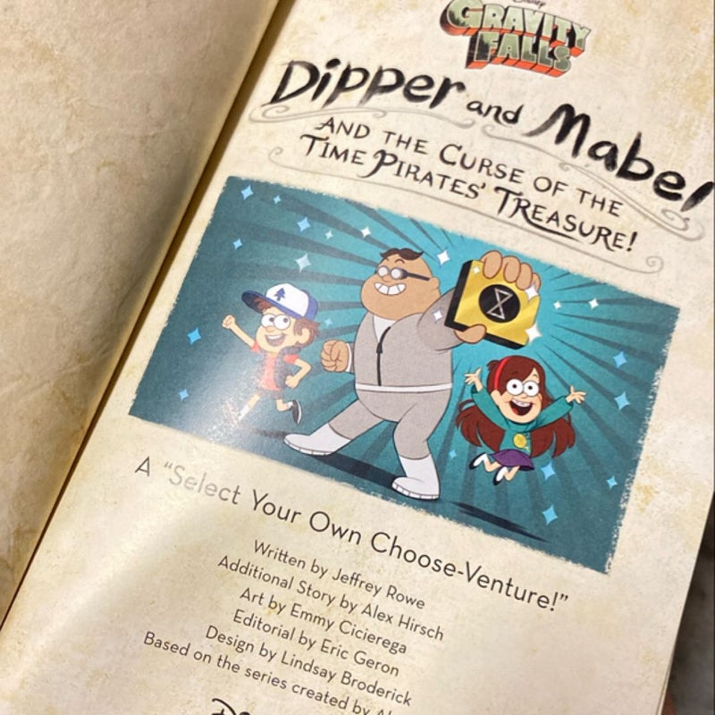 Gravity Falls: Dipper and Mabel and the Curse of the Time Pirates' Treasure!