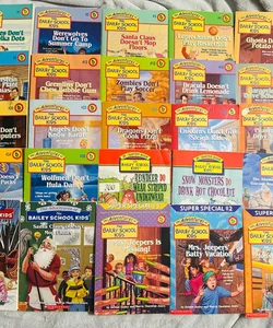 Lot of 25 Vintage Bailey School Kids Books. No Duplicates