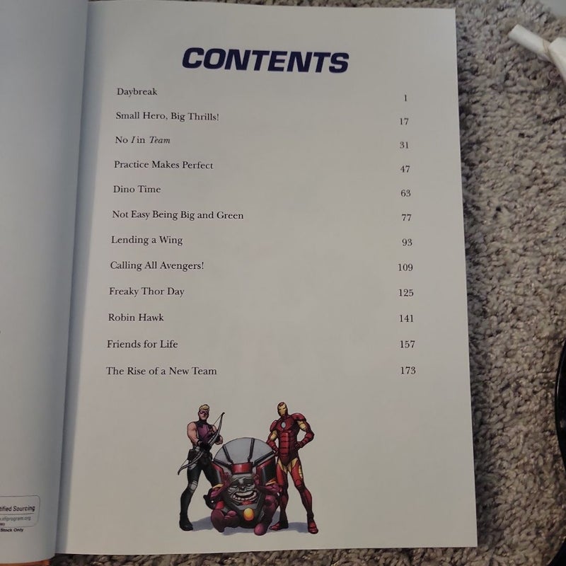 Marvel 5 Minute Avenger Stories