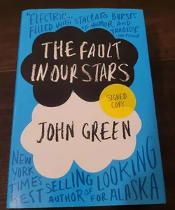 SIGNED The Fault in Our Stars