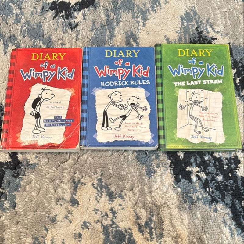 Diary of a Wimpy Kid 1-3 