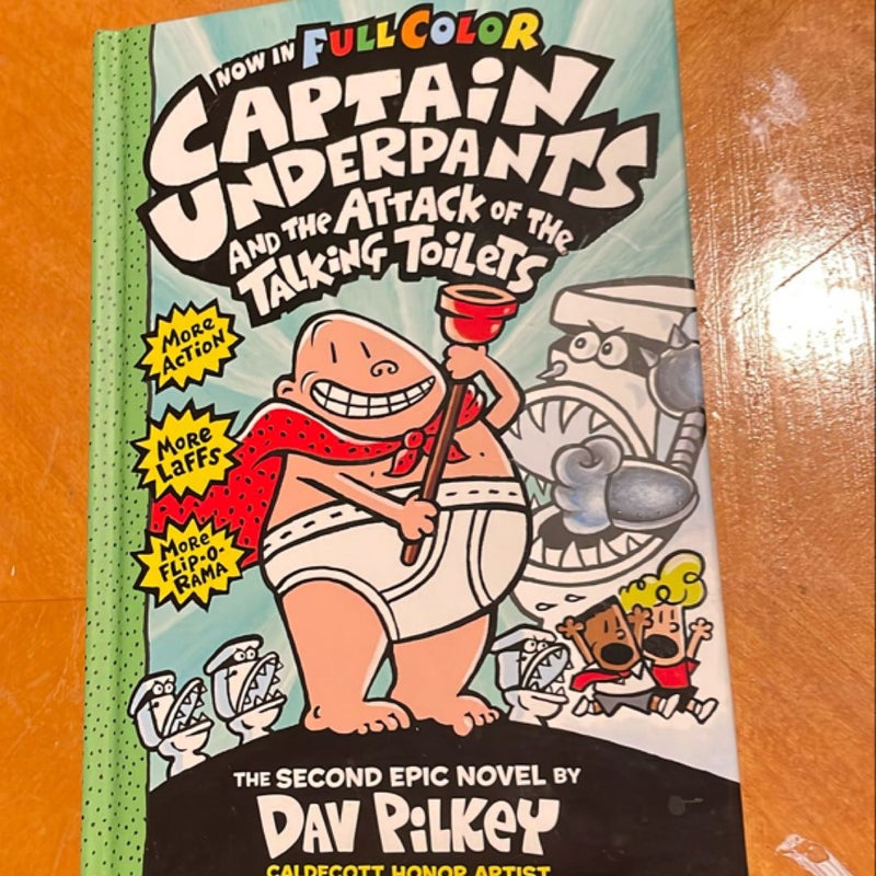 Captain Underpants and the Attack of the Talking Toilets