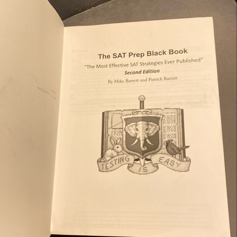 SAT Prep Black Book