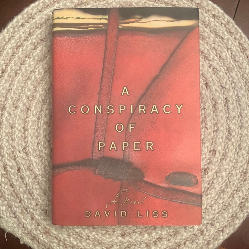 A Conspiracy of Paper (Signed & inscribed First Edition)