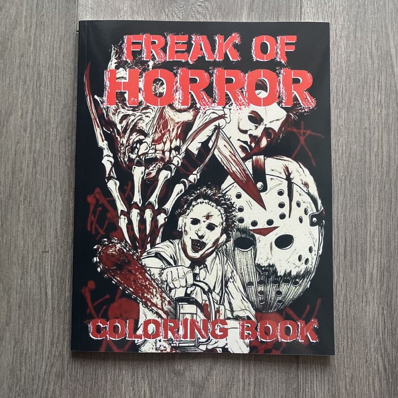 Freak of Horror Coloring Book