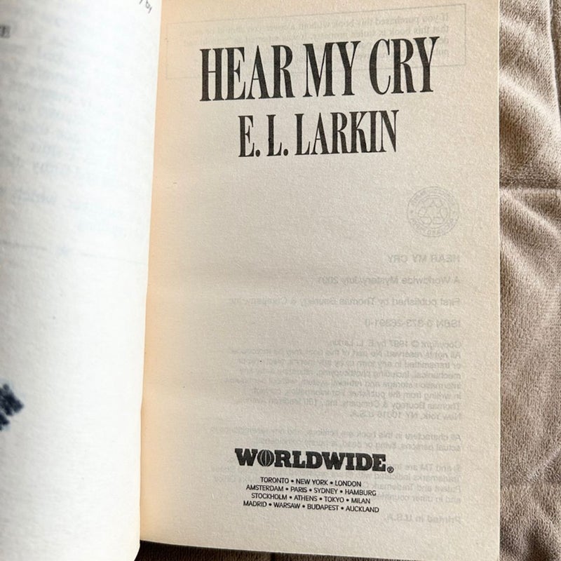 Hear My Cry  1137