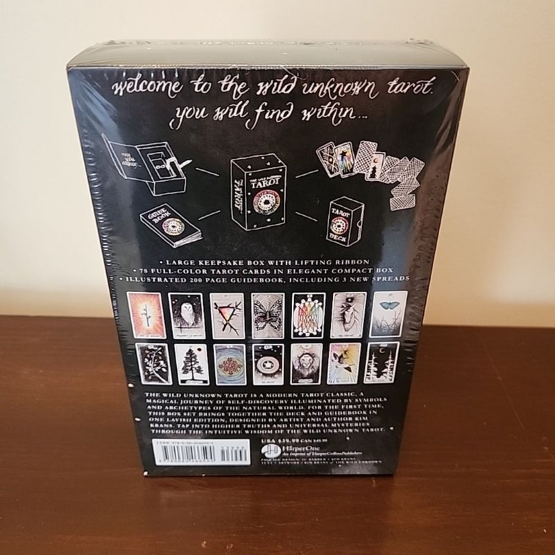 The Wild Unknown Tarot Deck and Guidebook (Official Keepsake Box Set)