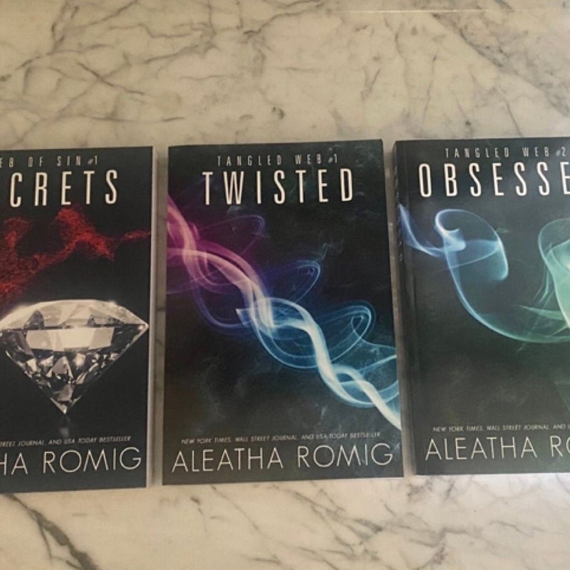 OOP Tangled Webs Series (signed)