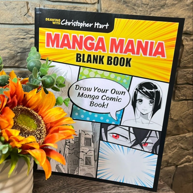 Manga Mania Blank Book