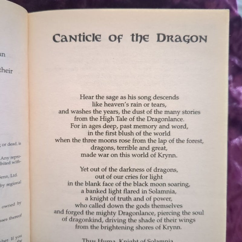Dragons of Autumn Twilight