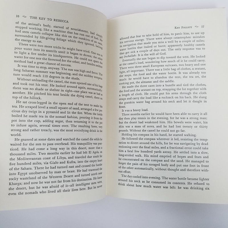 The Key to Rebecca - First Edition, 1st print