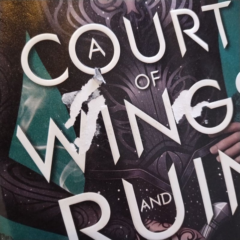 A Court of Wings and Ruin (First Edition - Ex-Library)