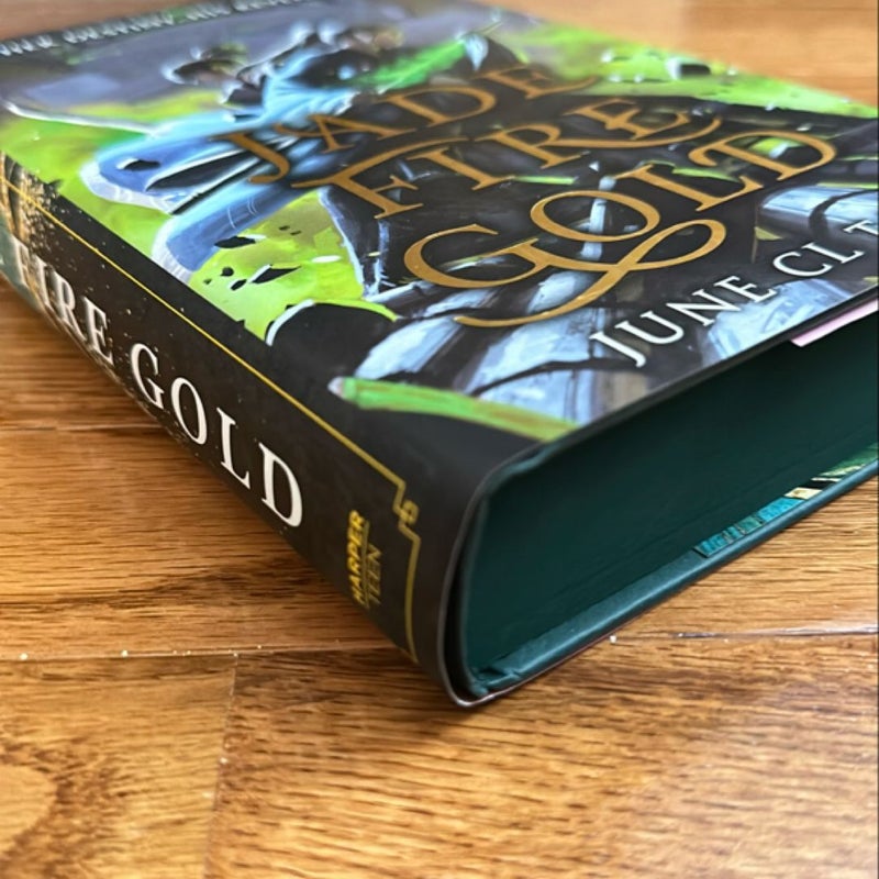 Jade Fire Gold (owlcrate, sprayed edges and signed)