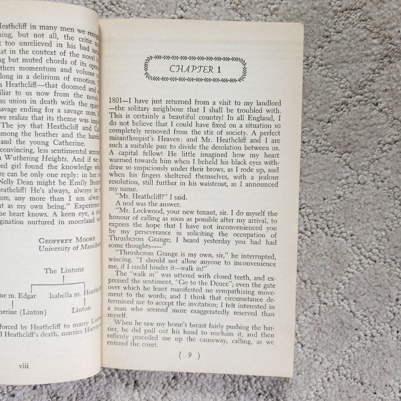 Wuthering Heights (12th Signet Classics Printing, 1959) 