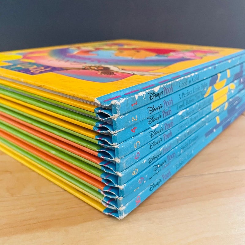 Disney’s Out & About With Pooh Bundle-Lot of 9; Volumes 1, 2, 4, 5, 6, 8, 9, 11, 16