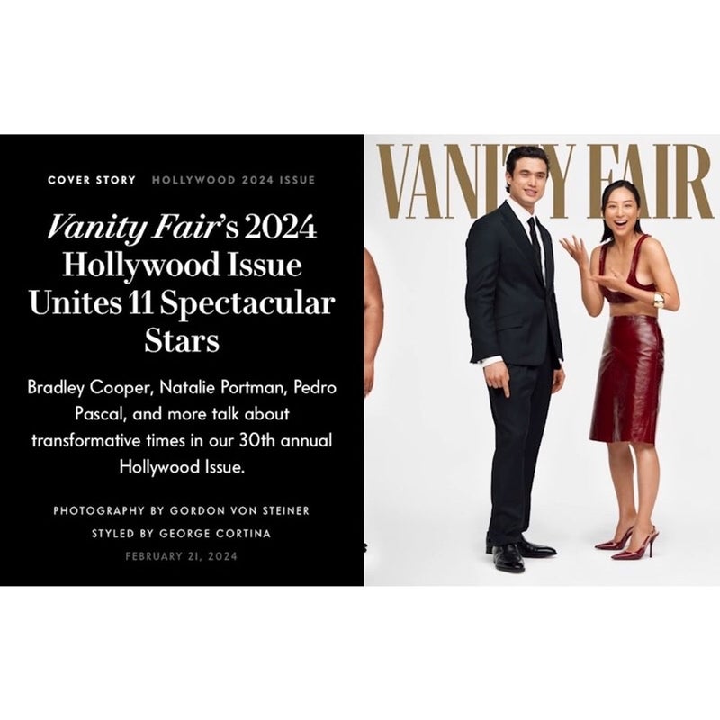  Vanity Fair Magazine The 39th Annual Hollywood Issue February 2024