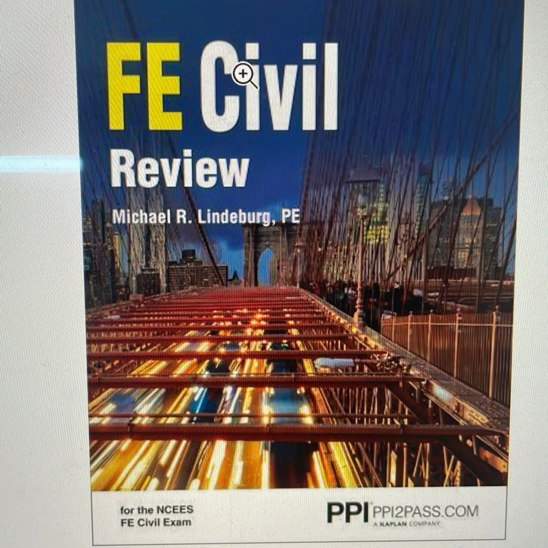 PPI FE Civil Review - a Comprehensive FE Civil Review Manual by