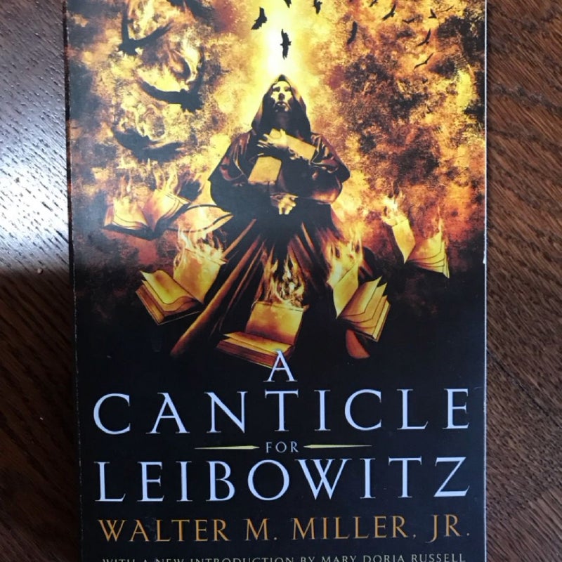 A Canticle For Leibowitz ~ VTG Sci-Fi Fantasy Humor Spiritual paperback novel 