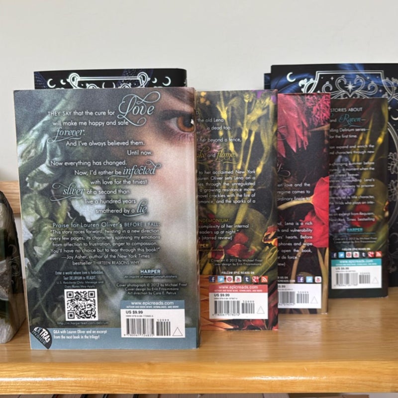 Delirium, Pandemonium, Requiem, Delirium Stories (Bundle)