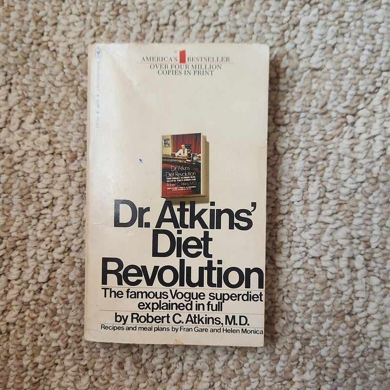 Dr.Atkins' Diet Revolution by Robert C. Atkins, M.D., Paperback ...