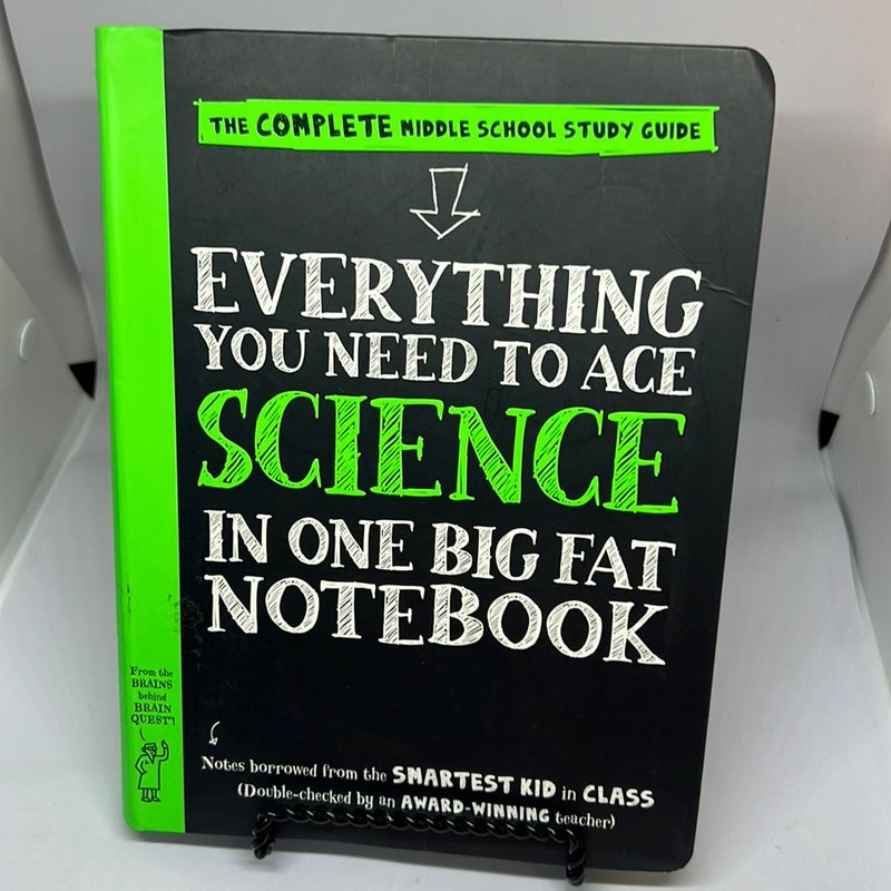 Everything You Need to Ace Science in One Big Fat Notebook (pb5)