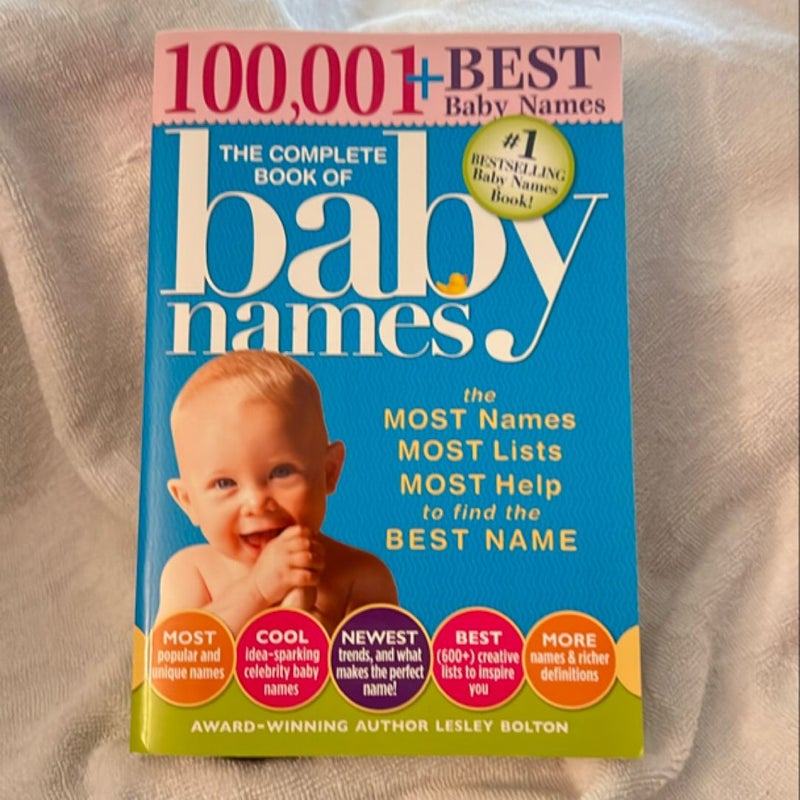 Complete Book of Baby Names