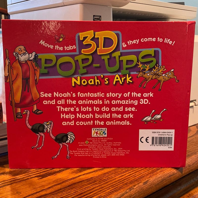 Noah's Ark 3-D Pop-ups