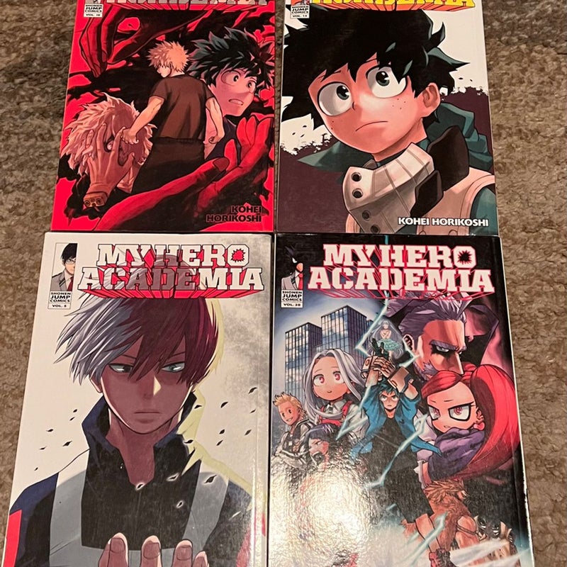 My Hero Academia manga lot 1-20