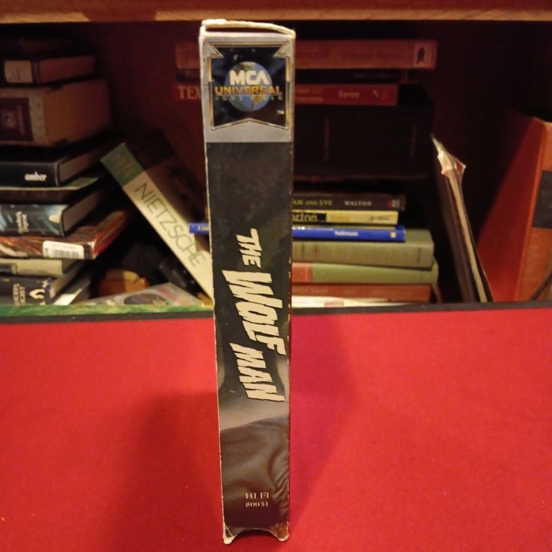 The Wolfman classics collection VHS