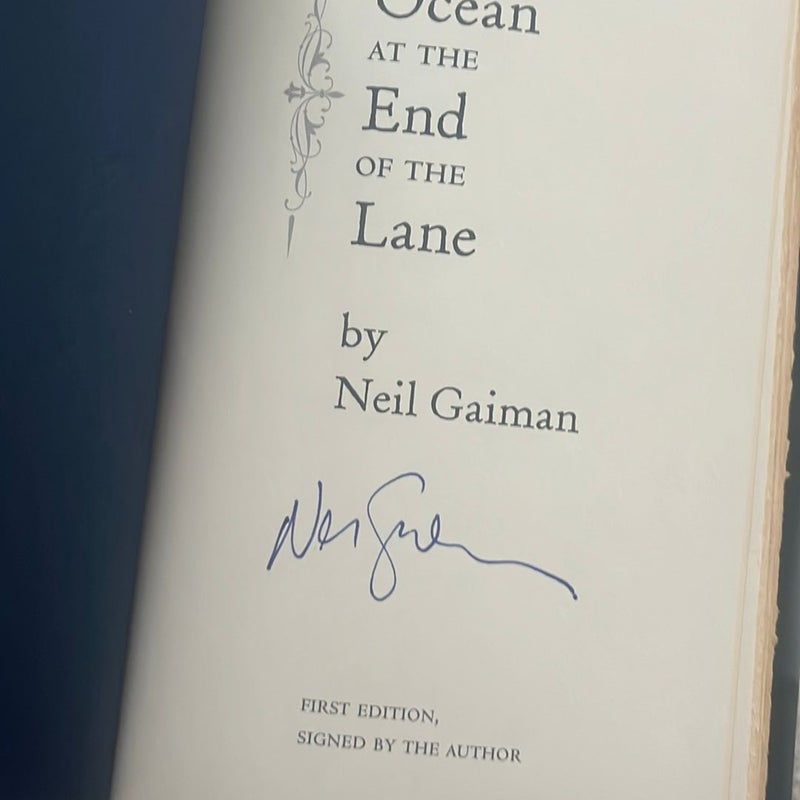 The Ocean at the End of the Lane - SIGNED FIRST EDITION!