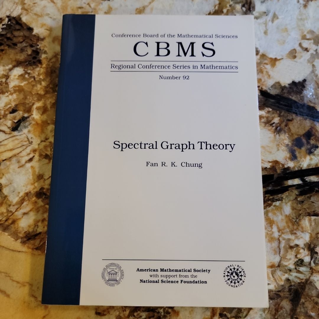 Spectral graph theory by fan r k chung