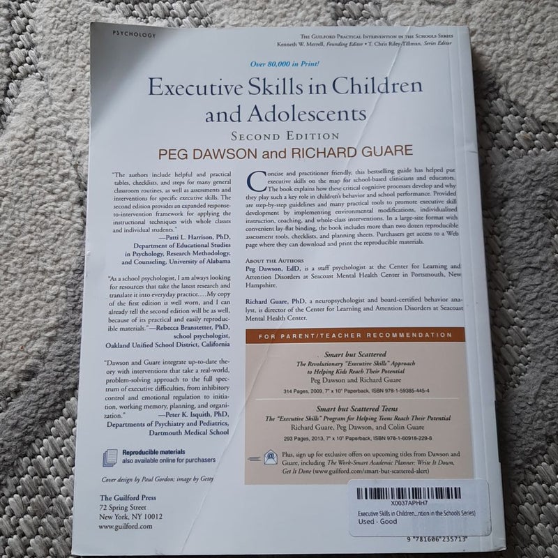 Executive Skills in Children and Adolescents